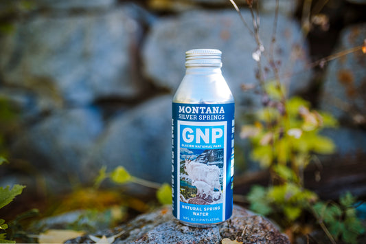 Glacier National Park Natural Spring Water - Case (x24 - 16oz bottles)